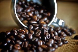 Arabica coffee beans 