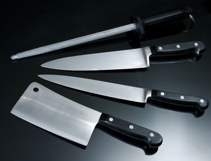 Cooking knives by Nick Wheeler