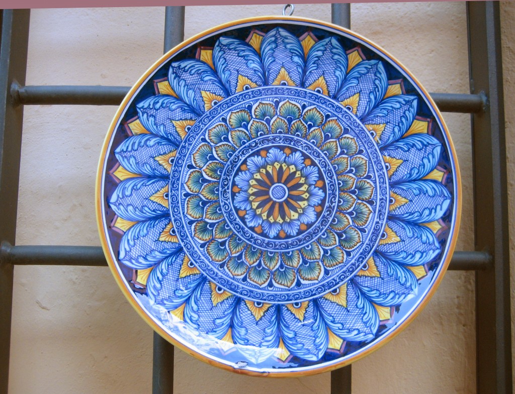 Deruta pottery by Barbara Skinner