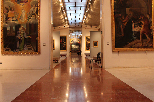 Pinacoteca Nazionale museum in Bologna by Marco Assini