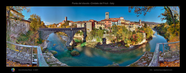 Ponte del diavolo, Cividale del Friuli by Andrea Rossi