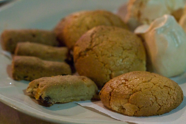 Biscuits: Pabassinas and Amarettos