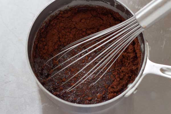 Chocolate Glaze With Cocoa Powder - The Creek Line House