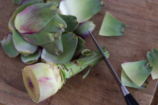 how to prepare artichokes-5