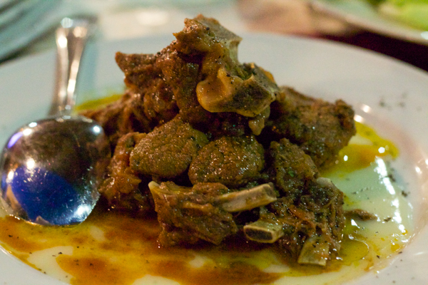 Ghisadu (lamb stew)