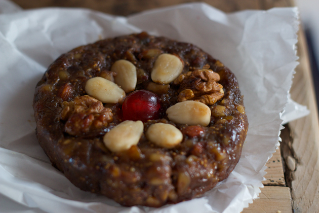 Zelten (fruit and nut cake, traditional for Christmas)