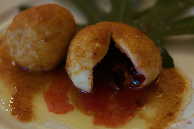Gnocchi di susine (plum dumplings)