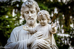 Statue of San Giuseppe by Robert Cheaib