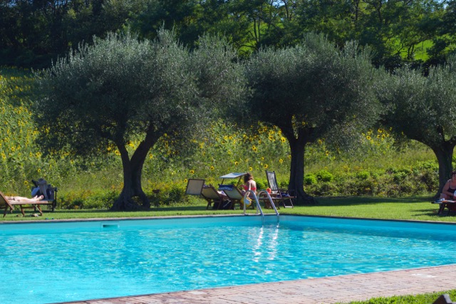 Poolside at Villa Giulia