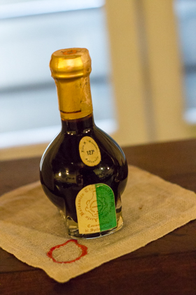 Traditional "extra-vecchio" balsamic vinegar from Modena