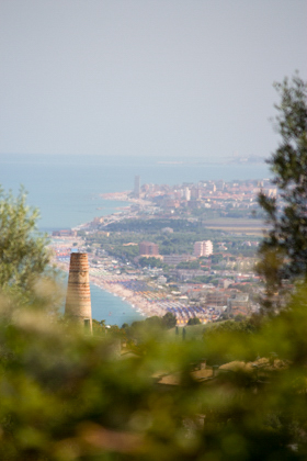 View from Monte Conero looking south