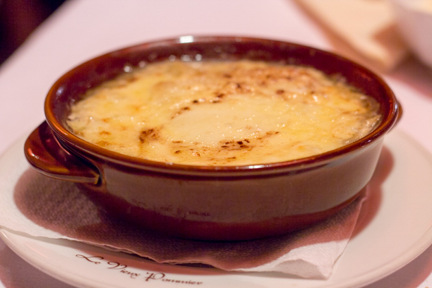 Valpellinentze (soup with cabbage, pancetta, bread and fontina)