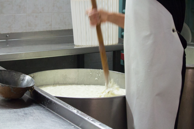 Breaking the curds